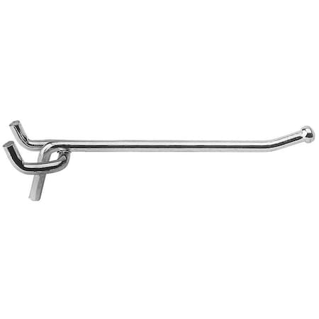 Single Hook, 4 In, Steel, Zinc